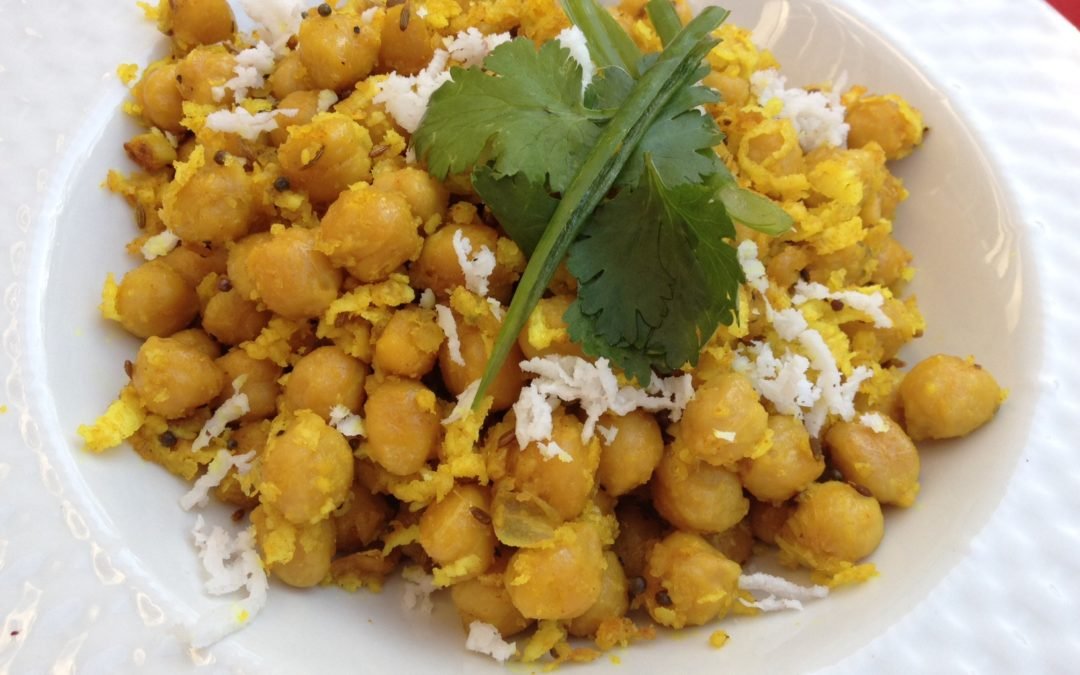 Recipe: Chick Peas with Grated Coconut