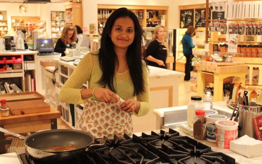 Cooking demo @ Williams Sonoma on 10/28