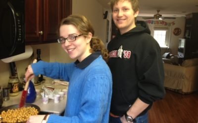 Cooking with Ben and Becca!