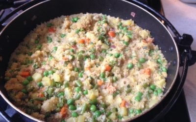 Refreshing Whole Wheat CousCous Salad