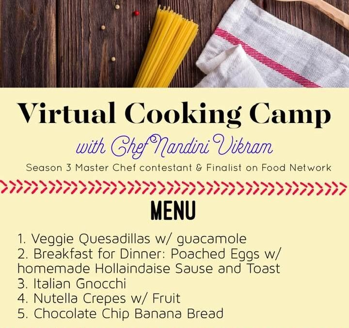 Summer Camp – Virtual Cooking